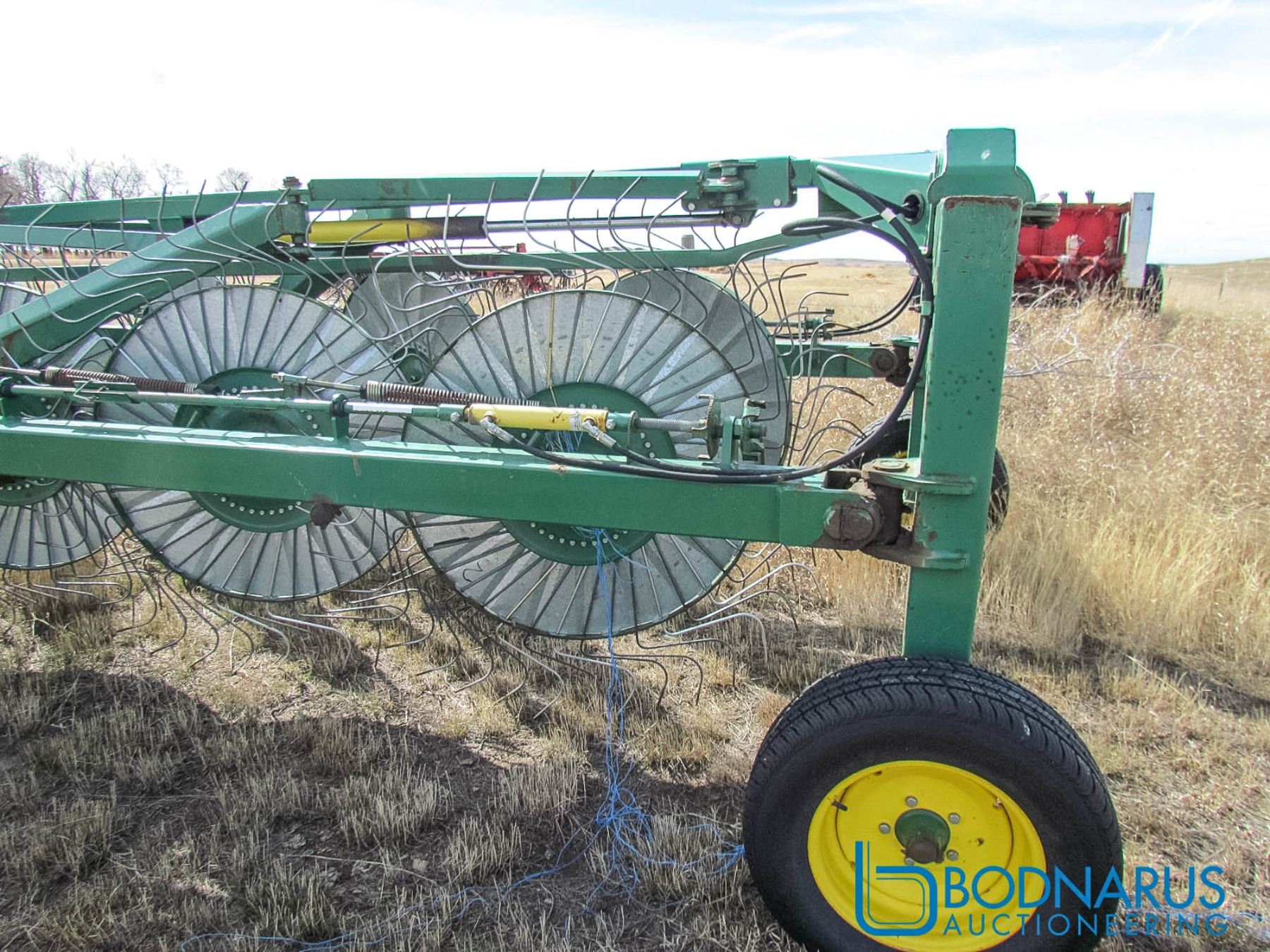 2005 22ft Bale King V Rake 10 Wheel