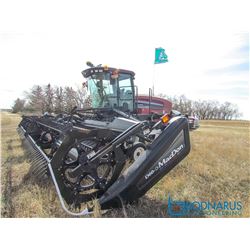 2010 Premier M150 Swather with D60 MacDon Sliding Table Header 30Ft Double Drive Split Reel