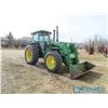 Image 5 : 1990 John Deere 4455 MFWD Tractor with JD 640 Loader 3 PTH