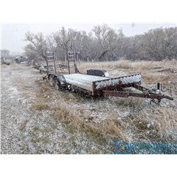 16ft Flat Deck Trailer  w/ Ramps