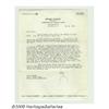Image 1 : Irving Caesar Signed Letter. One of George Gershw