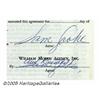 Image 3 : Sam Cooke Signed Contract. Sam Cooke recorded a m