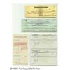 Image 2 : Jim Reeves Bank Statement. Dated March of 1954, s