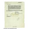 Image 2 : Early Frank Sinatra Signed Contract Supplement. A