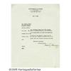 Image 1 : Theodore Steinway Signed Letter. Offered is a one