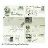 Image 2 : Autographed Items, Lot of 23. Featured is one lot