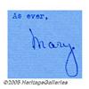 Image 2 : Mary Pickford Signed Note. A typed, signed letter
