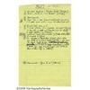 Image 1 : John Lennon Personal Notes. Offered is a sheet of