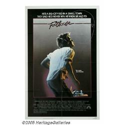 Kevin Bacon Signed "Footloose" Poster. An archety