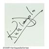 Image 2 : Kirk Douglas Signed Poster. For the 1982 drama "T