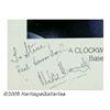 Image 2 : Malcolm McDowell Signed Poster. For "Clockwork Or