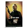Image 1 : Chuck Norris Signed Movie Poster. Martial arts ch