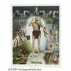 Image 1 : Johnny Weissmuller Autographed Lithographic Poste