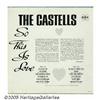 Image 2 : Castells "So This Is Love" Promo LP Era 109 Mono 