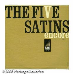 Five Satins "Encore Vol. 2" LP Ember 401 Mono (19