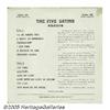 Image 2 : Five Satins "Encore Vol. 2" LP Ember 401 Mono (19