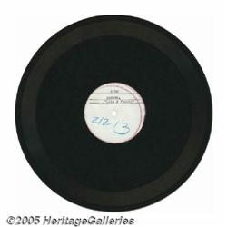 Madonna "Like A Virgin" 10-Inch Acetate. This one