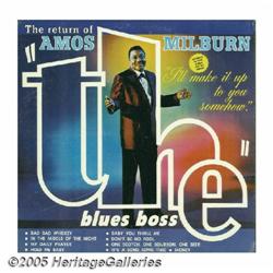 Amos Milburn "The Return of the Blues Boss" LP Mo