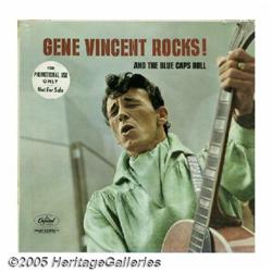 Gene Vincent Rocks Promo LP Capitol 970 Mono (195