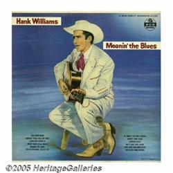 Hank Williams "Moanin' the Blues" LP MGM E3330 Mo