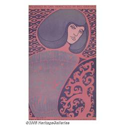 Doors Fillmore Poster # BG44, 1/6-7/67 (Bill Grah