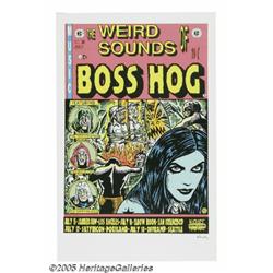 Frank Kozik - Boss Hog Signed Poster (Wackyland P