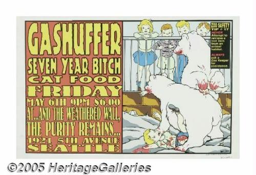 Frank Kozik - Gas Huffer Signed Poster (Wackyland