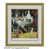 Image 1 : Leroy Neiman "The President's Birthday Party" Pri