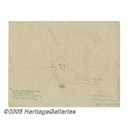 John Lennon Drawing and Lyrics to Unpublished Son