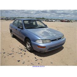 1995 - GEO PRIZM//SALVAGE TITLE