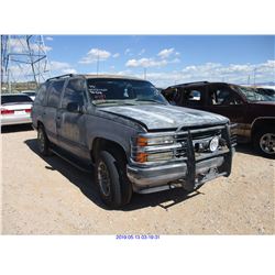 1997 - CHEVROLET TAHOE//SALVAGE TITLE