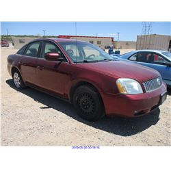 2007 - MERCURY MONTEGO