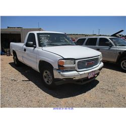 2001 - GMC SIERRA