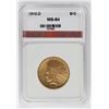 Image 3 : 1910-D $10 INDIAN GOLD