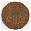 Image 1 : 1871 TWO CENT PIECE