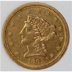 1862  - $2.50 GOLD