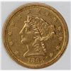 Image 1 : 1862  - $2.50 GOLD
