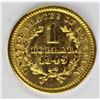 Image 2 : 1849 GOLD DOLLAR
