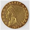 Image 1 : 1913 $2.50 INDIAN GOLD