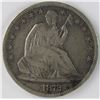 Image 1 : 1872-S SEATED HALF DOLLAR