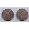 Image 2 : LOT OF TWO MORGAN SILVER DOLLARS