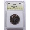 Image 1 : 1938 DELAWARE HALF DOLLAR