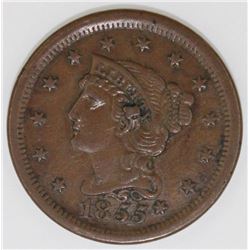 1855 LARGE CENT