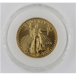 1996 $10 AMERICAN GOLD EAGLE 1/4 OZ.