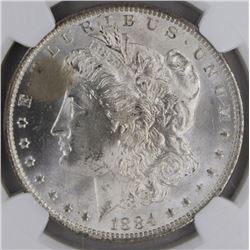 1884-O MORGAN SILVER DOLLAR