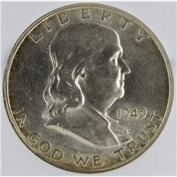 1949-S FRANKLIN HALF DOLLAR