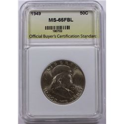1949 FRANKLIN HALF DOLLAR
