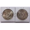 Image 2 : LOT OF TWO MORGAN SILVER DOLLARS