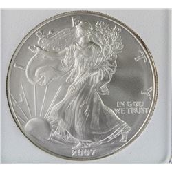 2007-W AMERICAN SILVER EAGLE