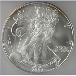 2007 AMERICAN SILVER EAGLE